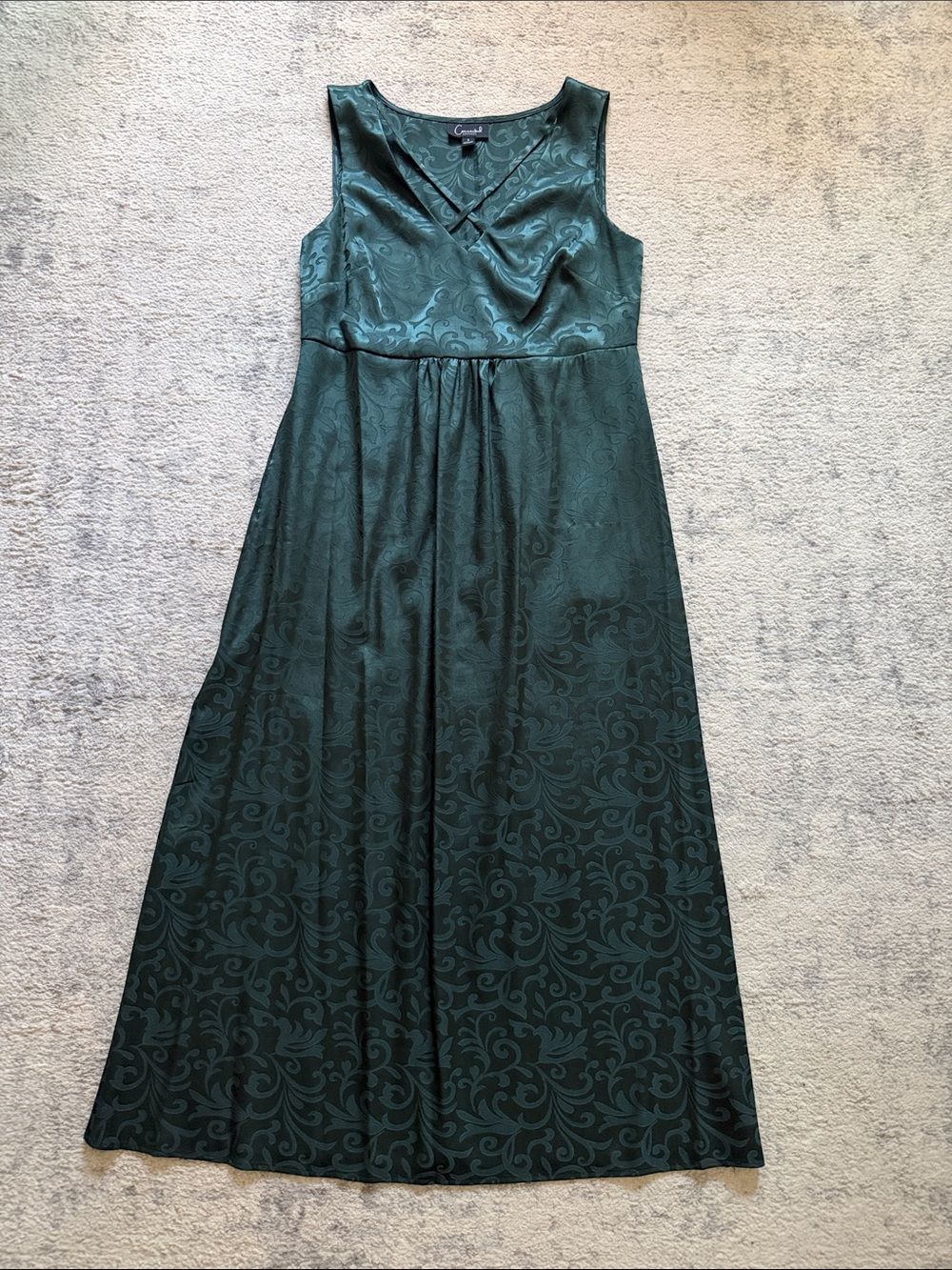 Emerald Green Sleeveless Dress
